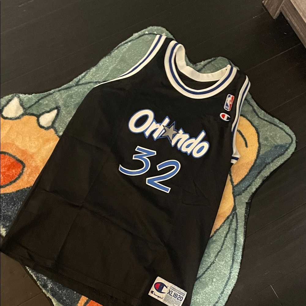 Champion Orlando Magic Black Jersey